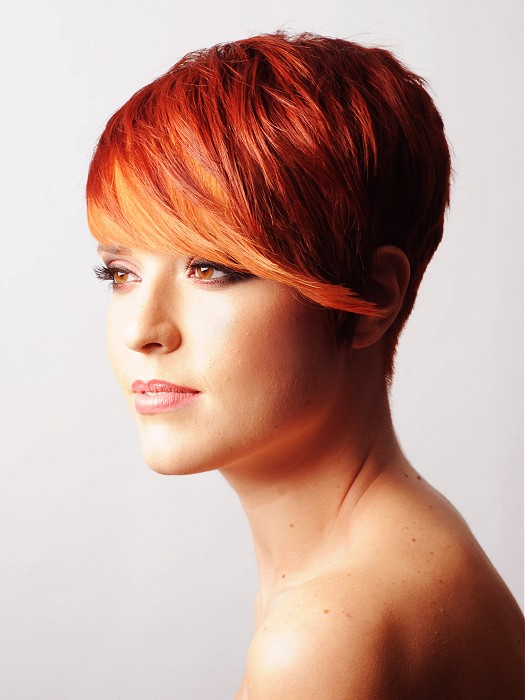 Pierre Alexandre short red Hairstyles